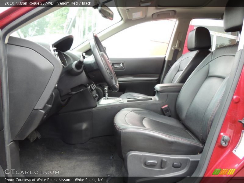 Venom Red / Black 2010 Nissan Rogue SL AWD