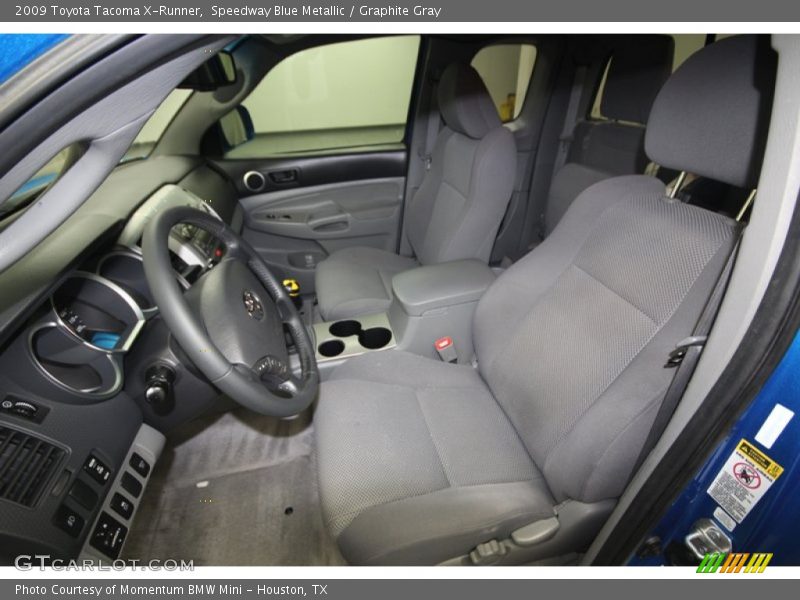  2009 Tacoma X-Runner Graphite Gray Interior