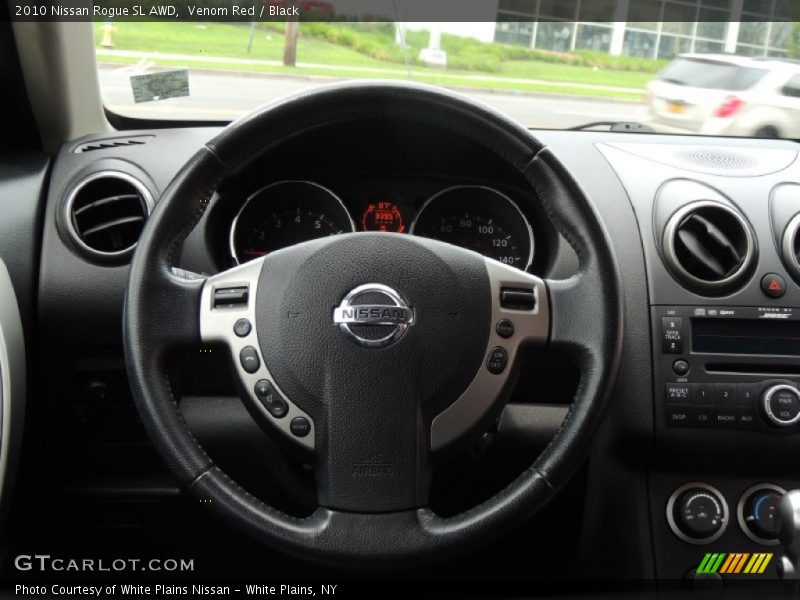 Venom Red / Black 2010 Nissan Rogue SL AWD