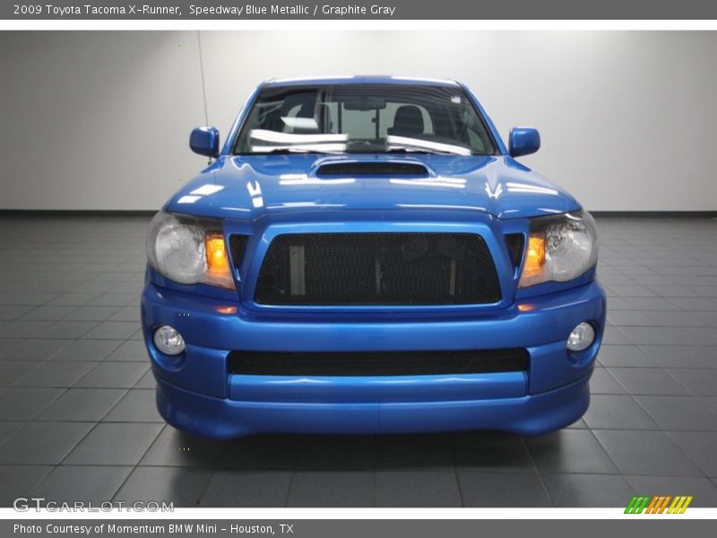 Speedway Blue Metallic / Graphite Gray 2009 Toyota Tacoma X-Runner