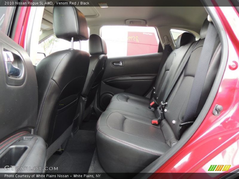 Venom Red / Black 2010 Nissan Rogue SL AWD