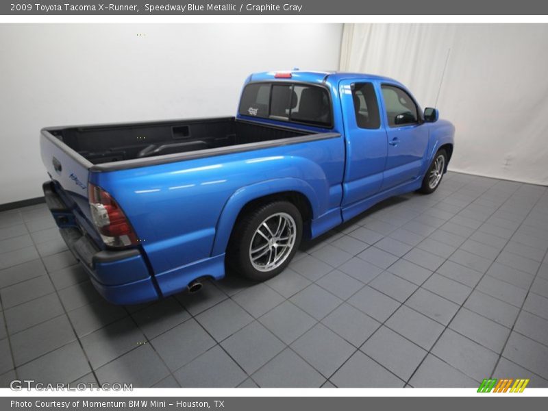 Speedway Blue Metallic / Graphite Gray 2009 Toyota Tacoma X-Runner