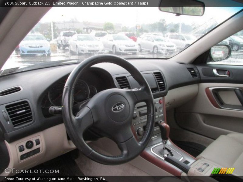 Champagne Gold Opalescent / Taupe 2006 Subaru Outback 2.5i Limited Wagon