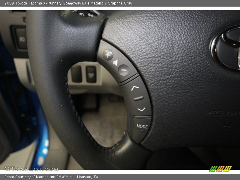 Speedway Blue Metallic / Graphite Gray 2009 Toyota Tacoma X-Runner
