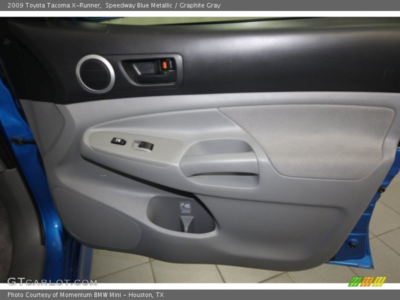 Speedway Blue Metallic / Graphite Gray 2009 Toyota Tacoma X-Runner