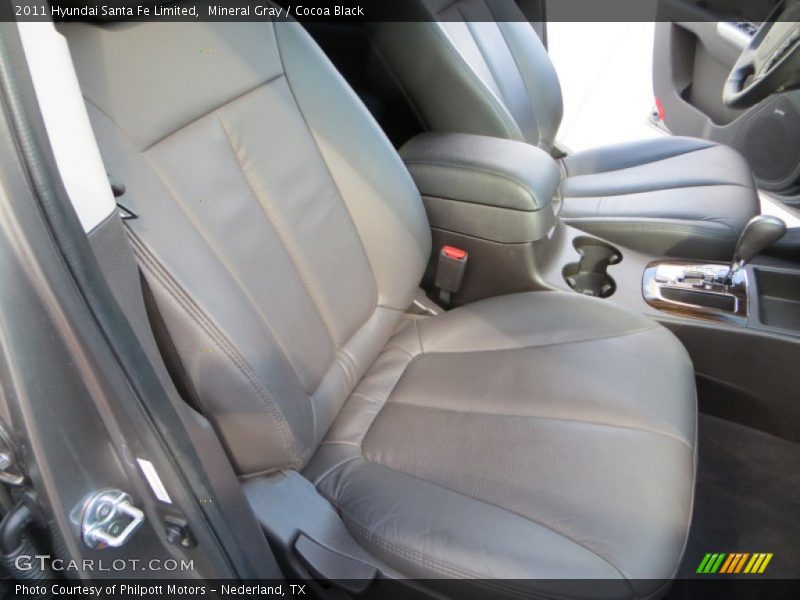 Mineral Gray / Cocoa Black 2011 Hyundai Santa Fe Limited
