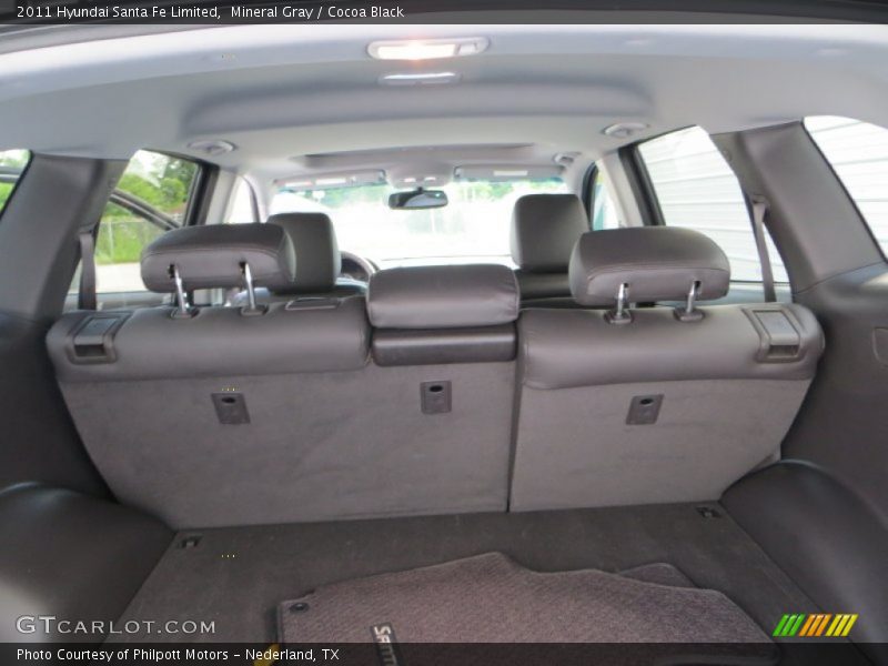 Mineral Gray / Cocoa Black 2011 Hyundai Santa Fe Limited