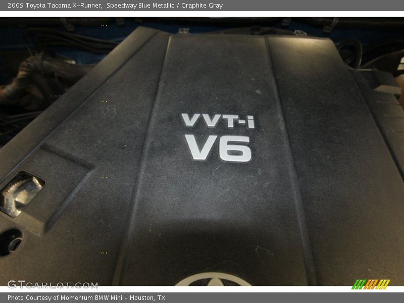 Speedway Blue Metallic / Graphite Gray 2009 Toyota Tacoma X-Runner