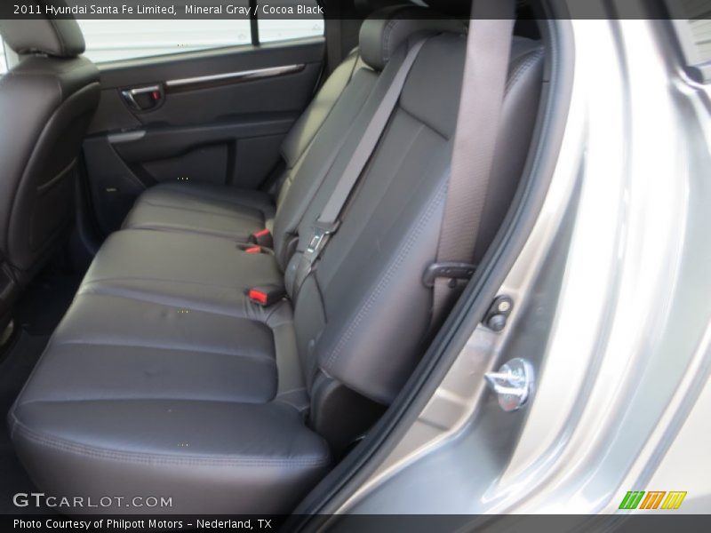 Mineral Gray / Cocoa Black 2011 Hyundai Santa Fe Limited