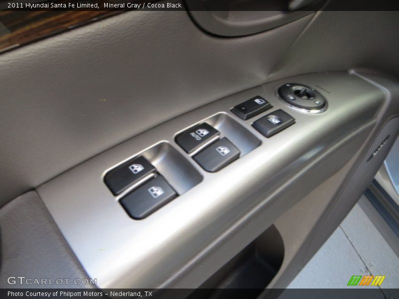 Mineral Gray / Cocoa Black 2011 Hyundai Santa Fe Limited