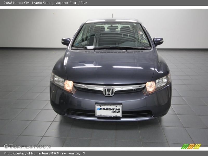 Magnetic Pearl / Blue 2008 Honda Civic Hybrid Sedan