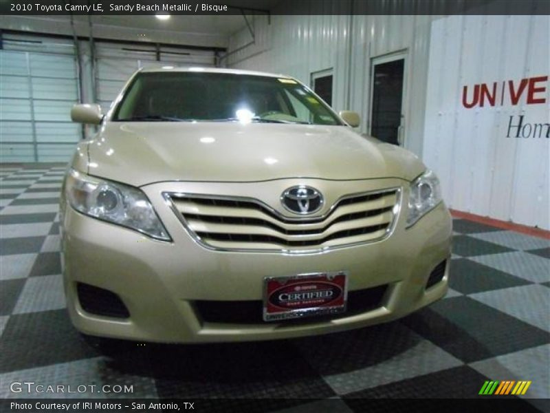 Sandy Beach Metallic / Bisque 2010 Toyota Camry LE