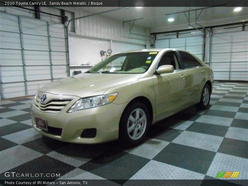 Sandy Beach Metallic / Bisque 2010 Toyota Camry LE