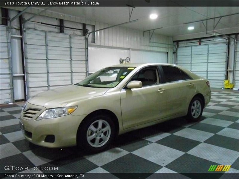 Sandy Beach Metallic / Bisque 2010 Toyota Camry LE