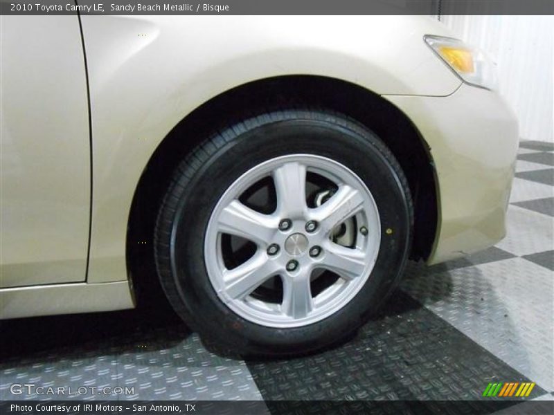 Sandy Beach Metallic / Bisque 2010 Toyota Camry LE