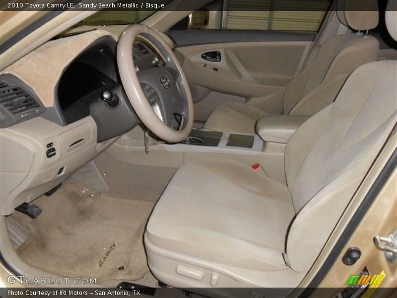 Sandy Beach Metallic / Bisque 2010 Toyota Camry LE