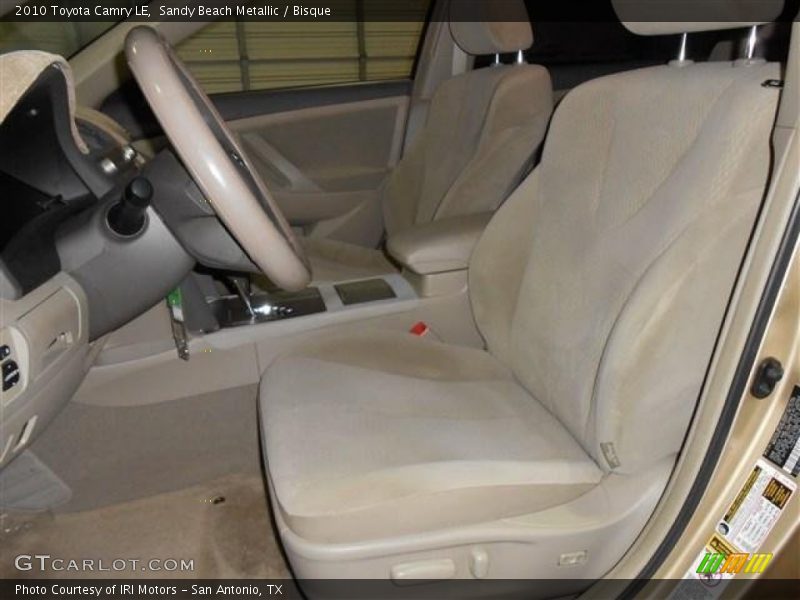 Sandy Beach Metallic / Bisque 2010 Toyota Camry LE