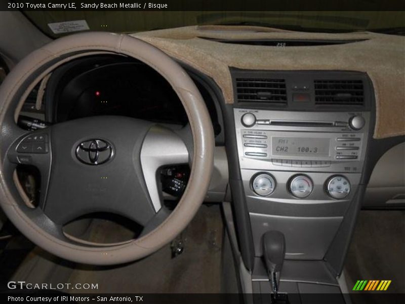 Sandy Beach Metallic / Bisque 2010 Toyota Camry LE