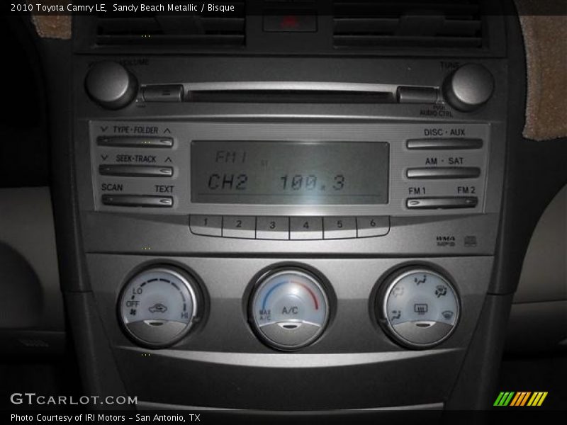 Sandy Beach Metallic / Bisque 2010 Toyota Camry LE