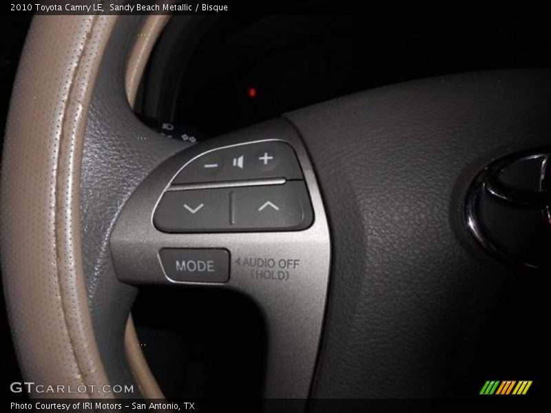 Sandy Beach Metallic / Bisque 2010 Toyota Camry LE