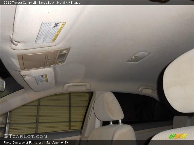 Sandy Beach Metallic / Bisque 2010 Toyota Camry LE