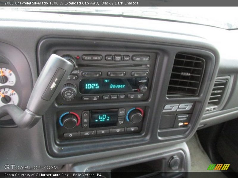 Black / Dark Charcoal 2003 Chevrolet Silverado 1500 SS Extended Cab AWD
