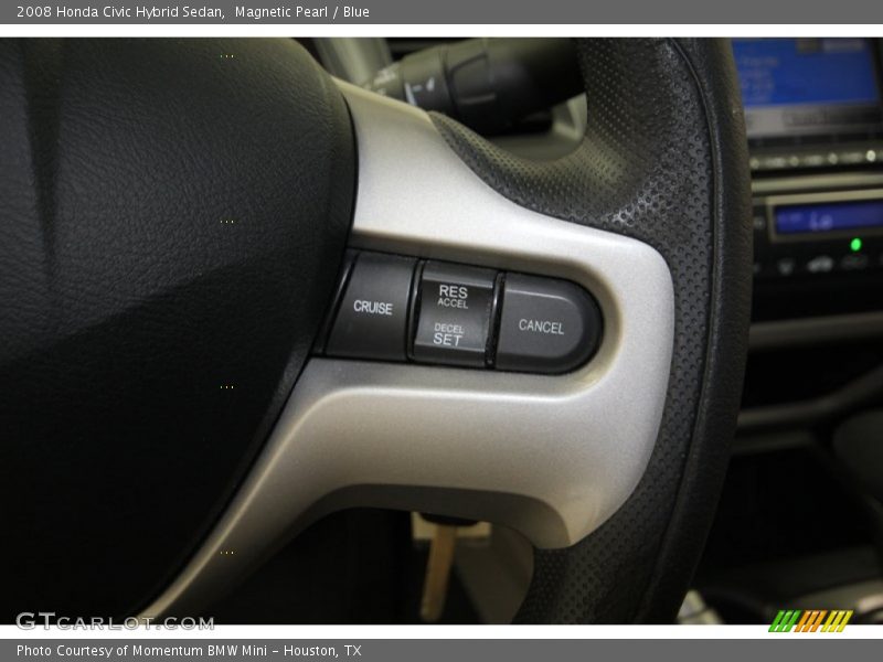 Controls of 2008 Civic Hybrid Sedan