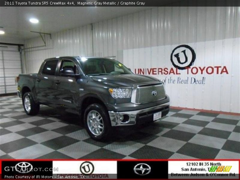 Magnetic Gray Metallic / Graphite Gray 2011 Toyota Tundra SR5 CrewMax 4x4