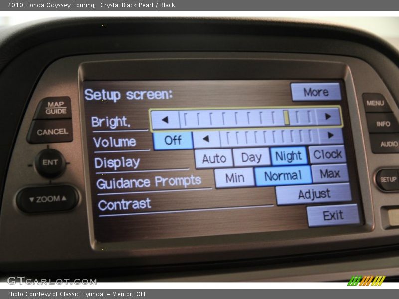 Crystal Black Pearl / Black 2010 Honda Odyssey Touring
