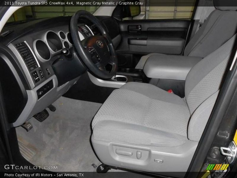 Magnetic Gray Metallic / Graphite Gray 2011 Toyota Tundra SR5 CrewMax 4x4