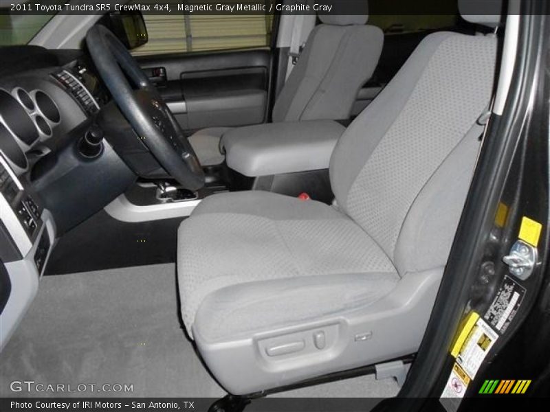 Magnetic Gray Metallic / Graphite Gray 2011 Toyota Tundra SR5 CrewMax 4x4