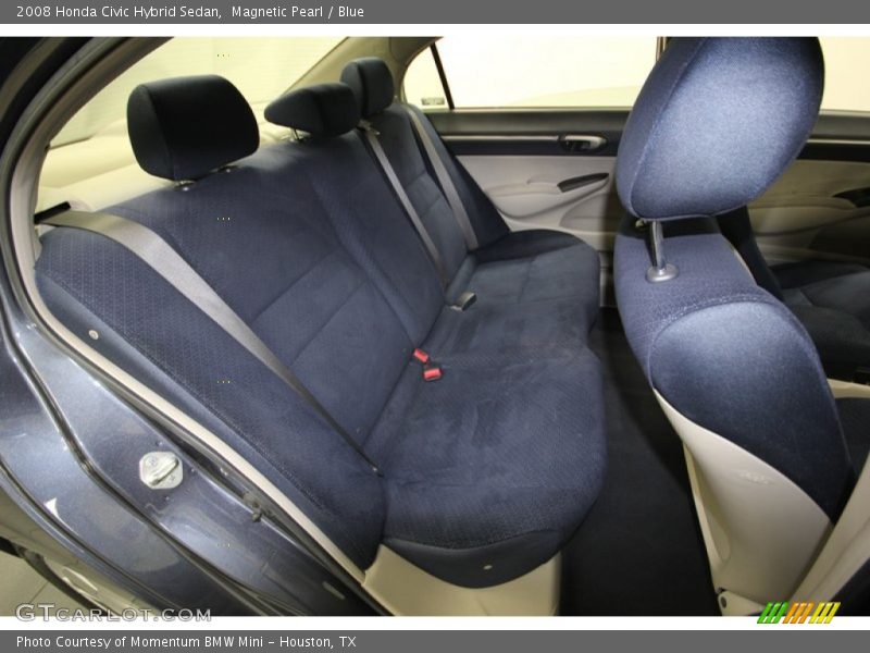 Magnetic Pearl / Blue 2008 Honda Civic Hybrid Sedan