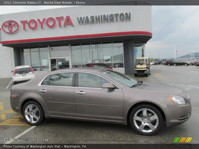 Mocha Steel Metallic / Ebony 2012 Chevrolet Malibu LT