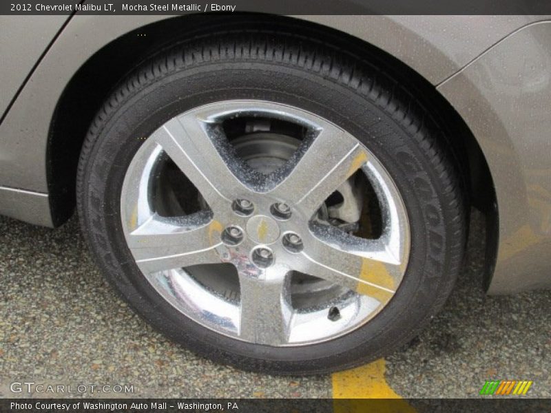 Mocha Steel Metallic / Ebony 2012 Chevrolet Malibu LT