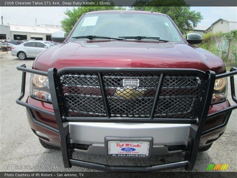 Deep Ruby Metallic / Ebony 2008 Chevrolet Tahoe Z71 4x4