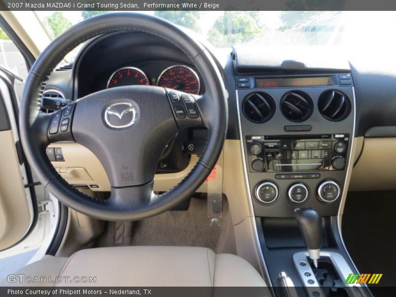 Dashboard of 2007 MAZDA6 i Grand Touring Sedan