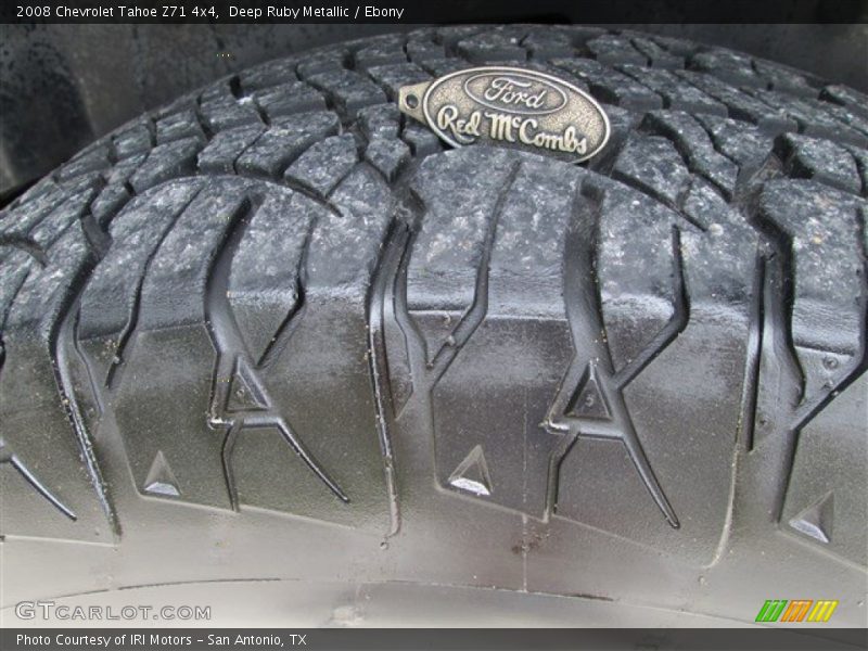 Deep Ruby Metallic / Ebony 2008 Chevrolet Tahoe Z71 4x4