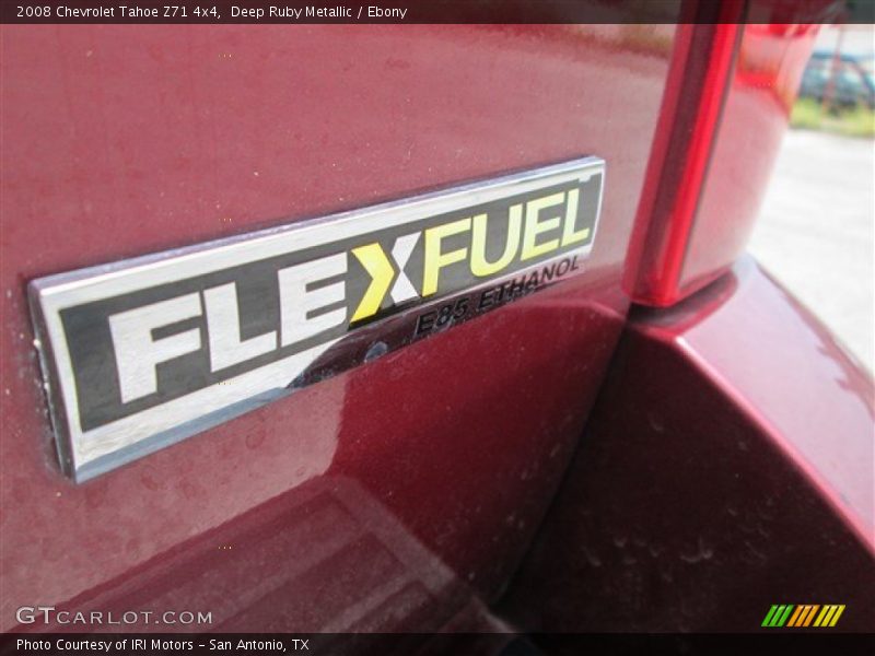 Deep Ruby Metallic / Ebony 2008 Chevrolet Tahoe Z71 4x4