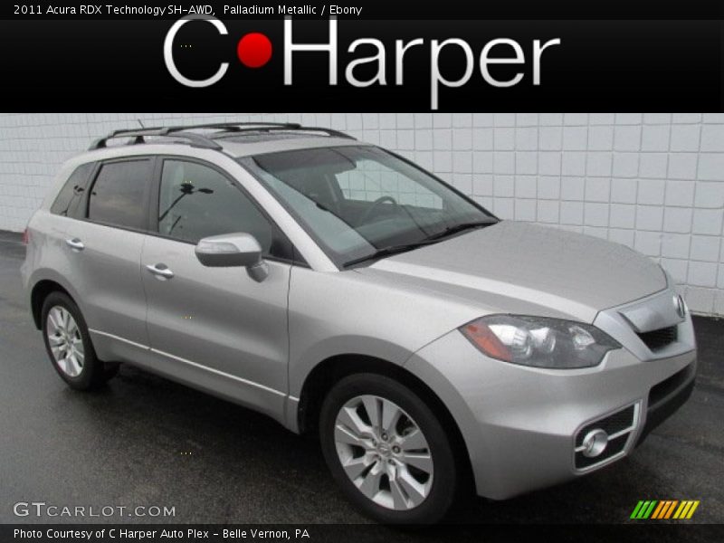 Palladium Metallic / Ebony 2011 Acura RDX Technology SH-AWD