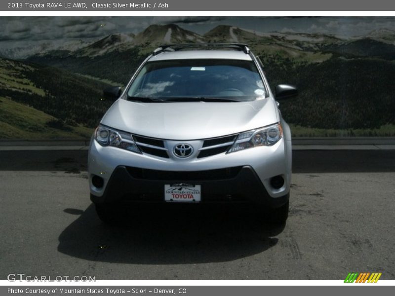 Classic Silver Metallic / Ash 2013 Toyota RAV4 LE AWD