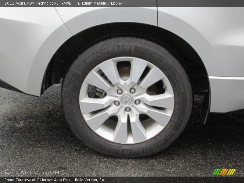 Palladium Metallic / Ebony 2011 Acura RDX Technology SH-AWD