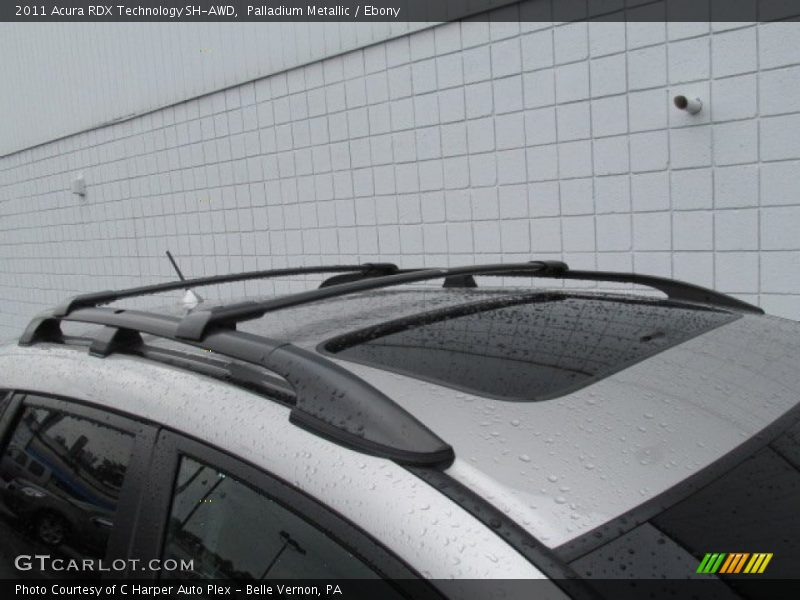 Palladium Metallic / Ebony 2011 Acura RDX Technology SH-AWD