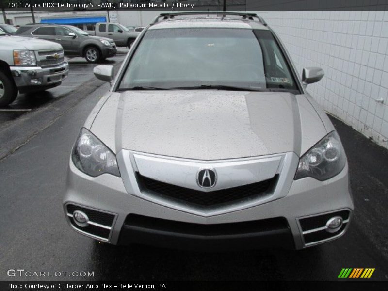 Palladium Metallic / Ebony 2011 Acura RDX Technology SH-AWD
