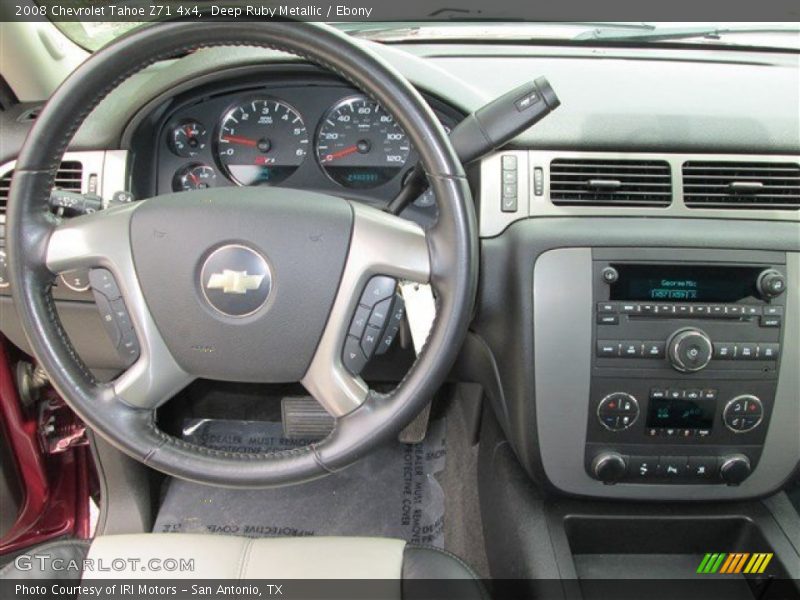 Deep Ruby Metallic / Ebony 2008 Chevrolet Tahoe Z71 4x4