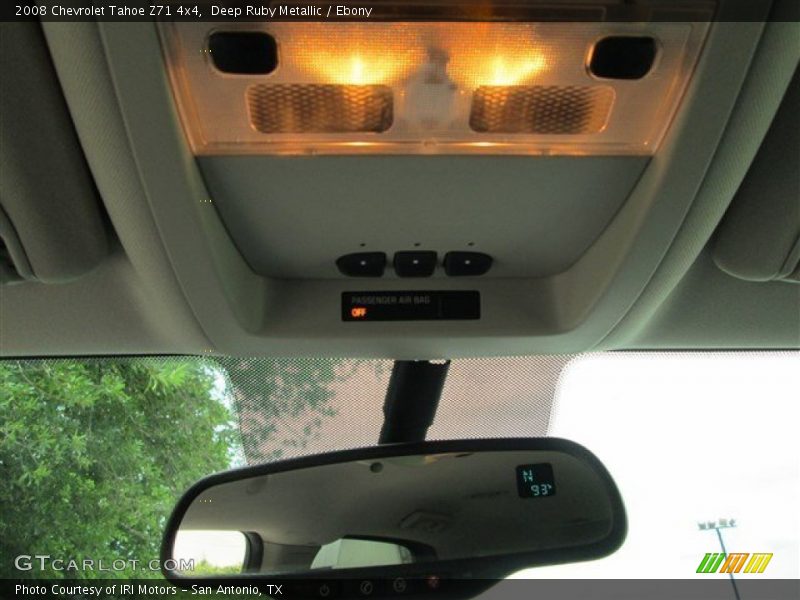 Deep Ruby Metallic / Ebony 2008 Chevrolet Tahoe Z71 4x4