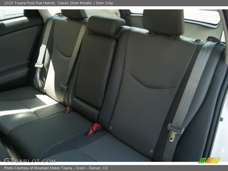 Classic Silver Metallic / Dark Gray 2013 Toyota Prius Five Hybrid