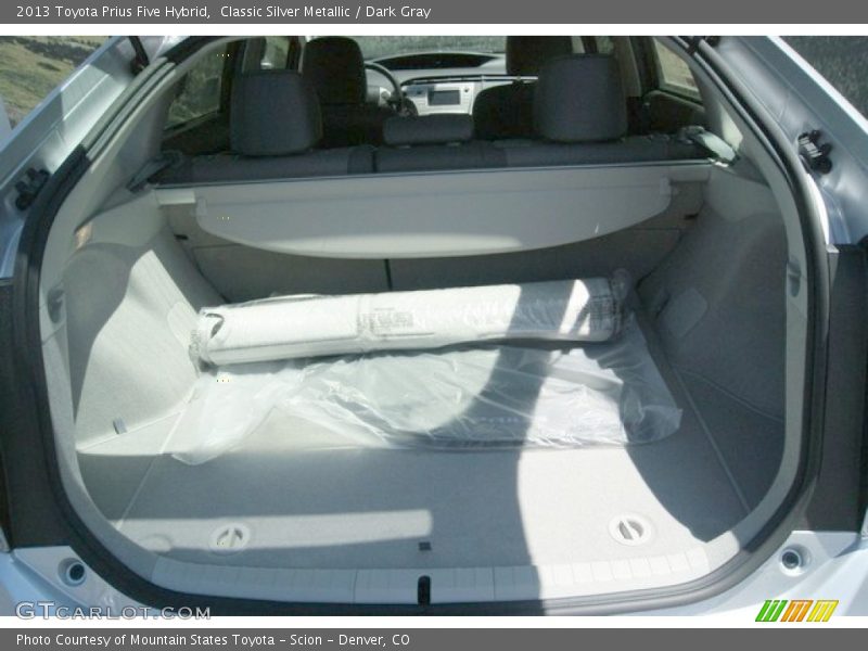 Classic Silver Metallic / Dark Gray 2013 Toyota Prius Five Hybrid