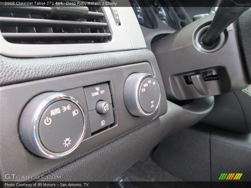Deep Ruby Metallic / Ebony 2008 Chevrolet Tahoe Z71 4x4