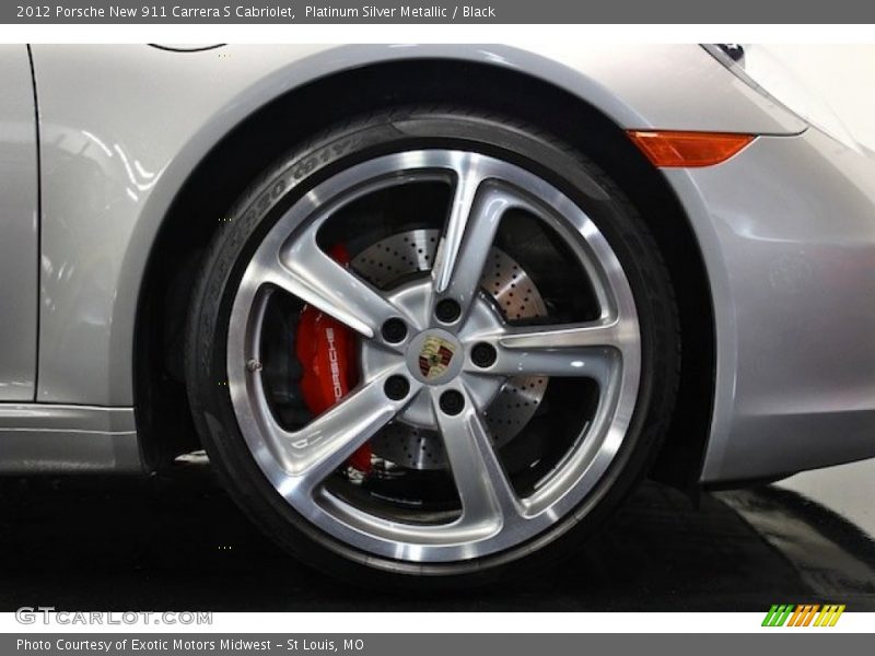  2012 New 911 Carrera S Cabriolet Wheel