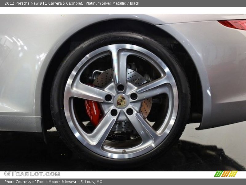  2012 New 911 Carrera S Cabriolet Wheel